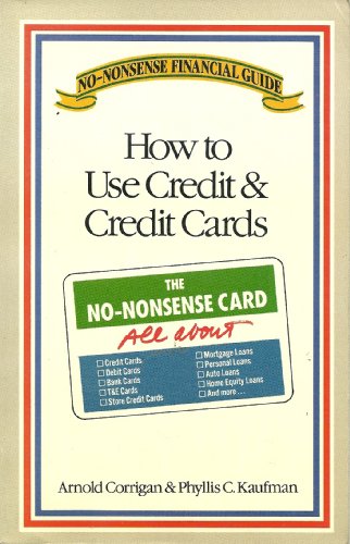 How to Use Credit & Credit Cards 0681421061 Book Cover