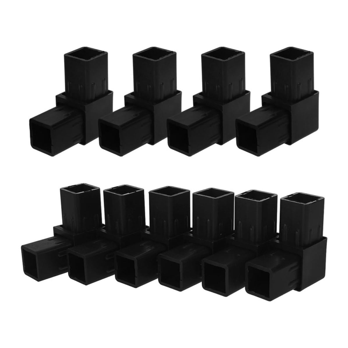 Conector de tubo cuadrado plástico Gatuida para soporte de aire acondicionado en proyectos de verano