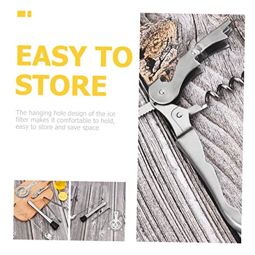 Kit outils pour shaker à cocktail sans fuite en acier - 6