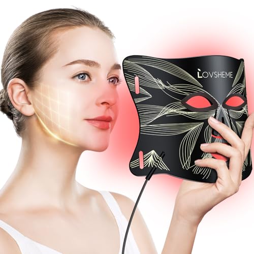Red Light Therapy Face Mask with 320 LEDs