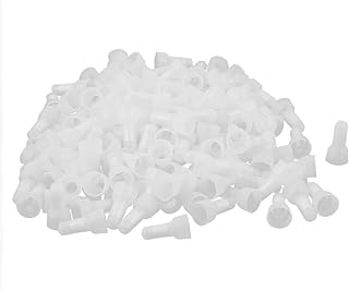 Aexit 145pcs CE5 Terminals 12-10AWG Closed End Cap Cable Crimp Terminal Wire Terminals Wire Connector