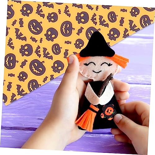 Tissus Patchwork DIY Halloween pour Décorations de Table et Projets Créatifs