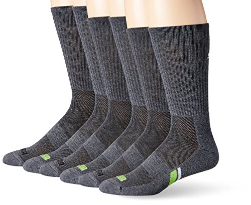 PUMA Men's 6 Pack Crew Socks