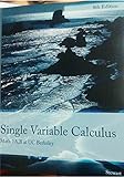 Single Variable Calculus 8th Stewart Math 1A,B at UC Berkeley BRAND NEW