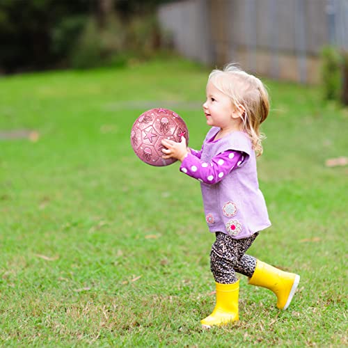 Paokoo Pack Of 2 Soccer Balls Size 2 Kids Soccer Balls-Toddler Balls With Pump-Backyard Lawn Outdoor Toys For Boys And Girls Gift #TOP6