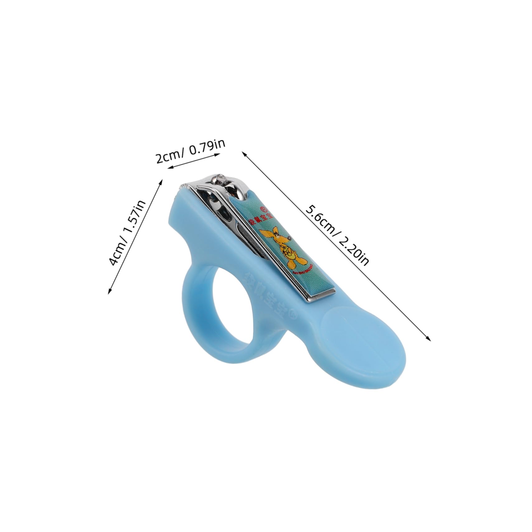 BESPORTBLE Nail Scissors Nail Clippers Nail Clipper for Newborn Nail Clippers Nail Clipper Haves Toenail Clippers Jacket Plastic Carbon Steel Sky-Blue