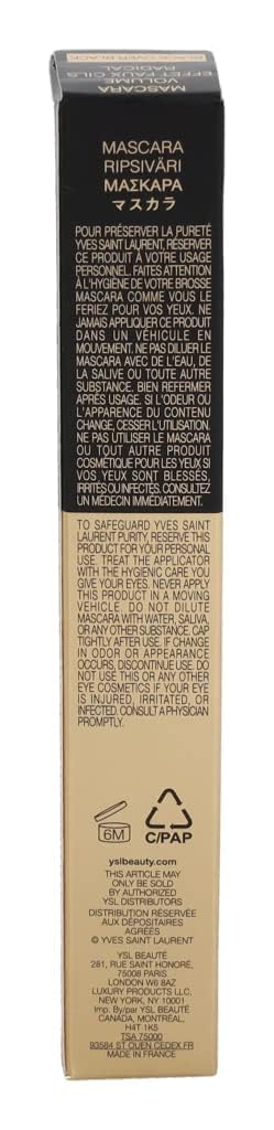 Yves Saint Laurent Volume Effet Faux Cils Radical Mascar, 1 Black 7.5 ml