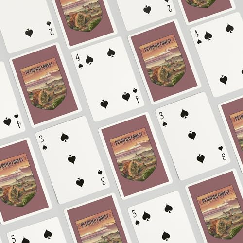 Baraja de Poker National Park Lantern Press con 52 Cartas miniatura 4