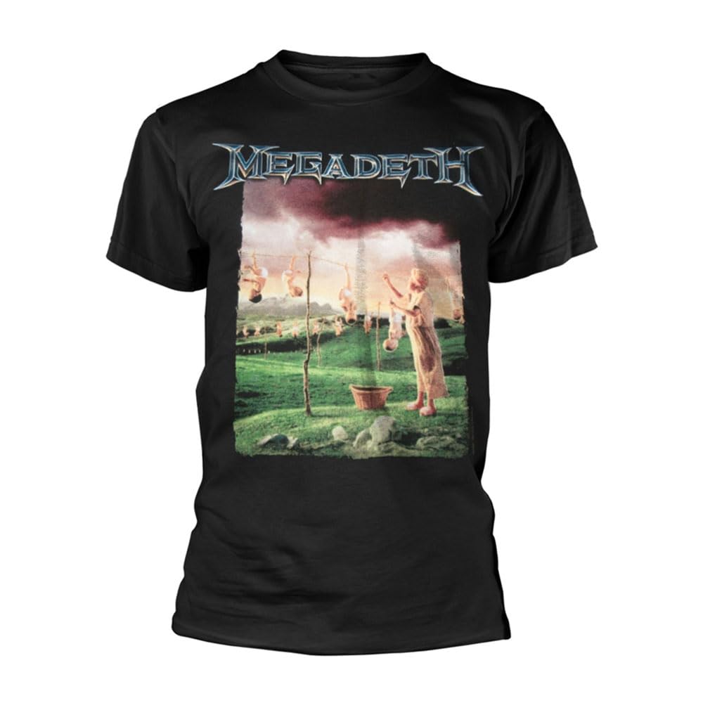 MEGADETH Youthanasia Tシャツ Megadeth YOUTHANASIA T-Shirt, Multicoloured, M : Amazon.ca