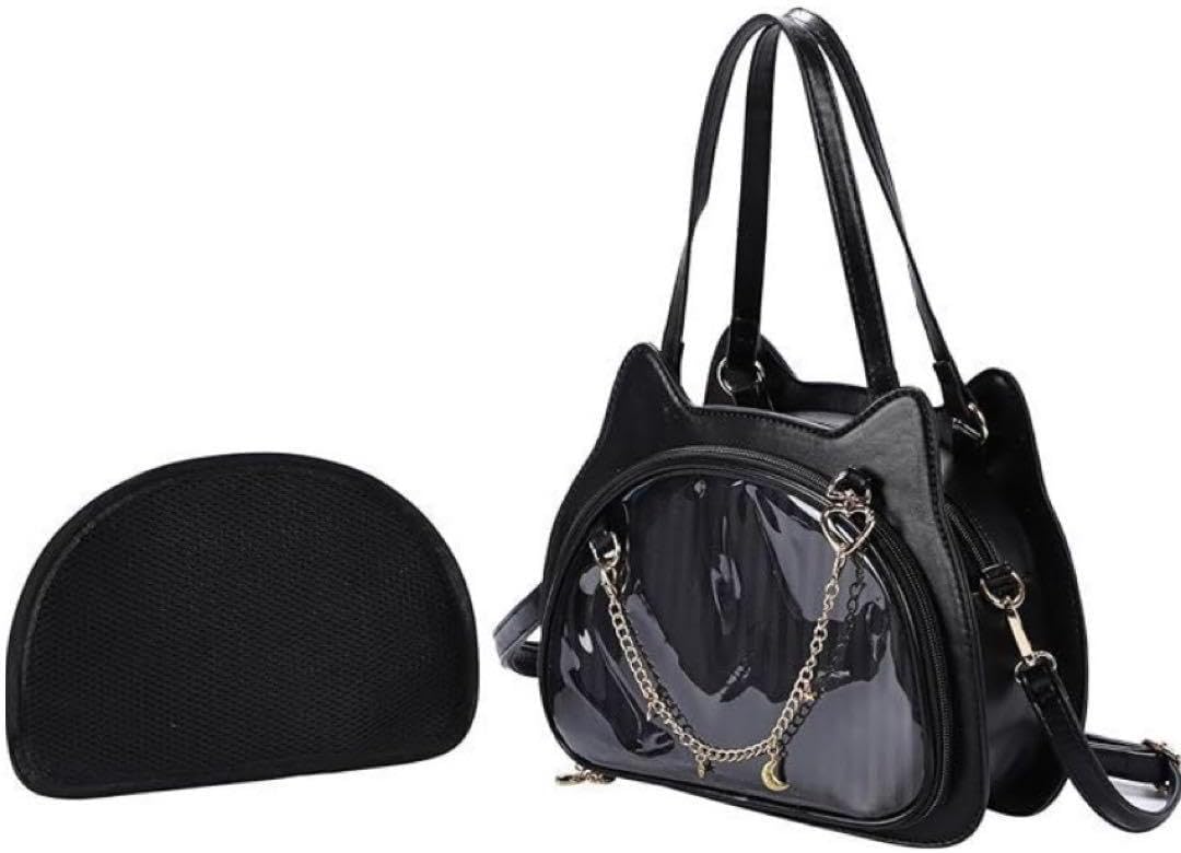 【新品未使用】 フランシュリッペ ぺったりうさぎリュック ブラック フランシュリッペ franche lippee ぺったりうさぎリュック ブラック