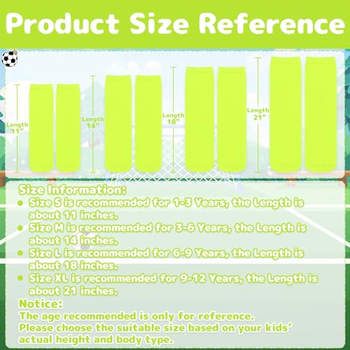Image of Olreco 1 Pack Toddler Kids Youth Soccer Socks Girls Boys Baseball Socks Youth Knee High Softball Football Accessories Cotton