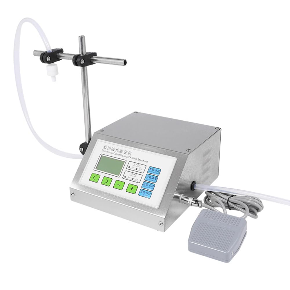 Liquid Filling Machine 5-9999ml Peristaltic Pump Bottle Filler Automatic Bottling for Beverage Lotion Essential Oil