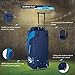 SG Cricket Kit Bag CLUBPAK Plus Trolley | NVY/Teal | Large | Polyester | Unisex | Durable Design | Spacious Storage | Easy to Carry | Trolley Style | Ideal for Cricket Gear