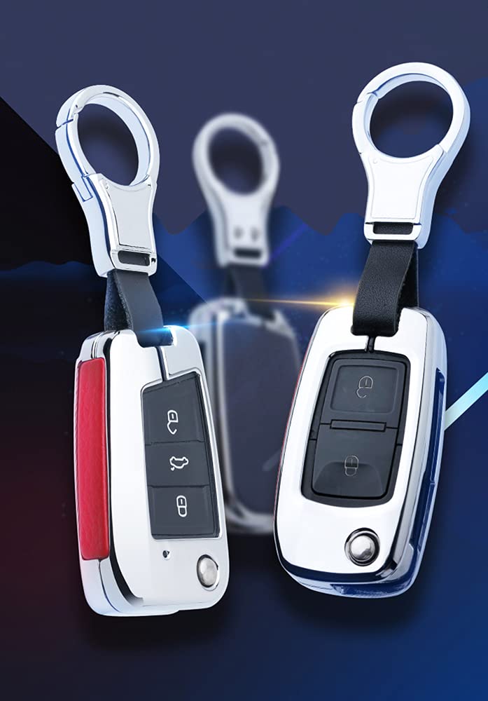 ontto Car Key Cover Fit For VW Volkswagen Atlas Golf GTI