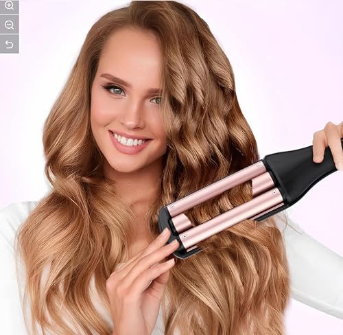 Image of HECTOR Professional Depth Adjustable Hair Waver, 230C Temperature, 4 Wave Types, Auto Cutoff