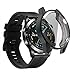 Produktbild KONEE Hülle Kompatibel mit Huawei Watch GT 2 46mm, Rundum Schutzhülle mit Displayschutzfolie, [Anti-Fleck] [Kratzfest] Ultradünne TPU Schutzhülle für Huawei Watch GT2 46mm - Schwarz