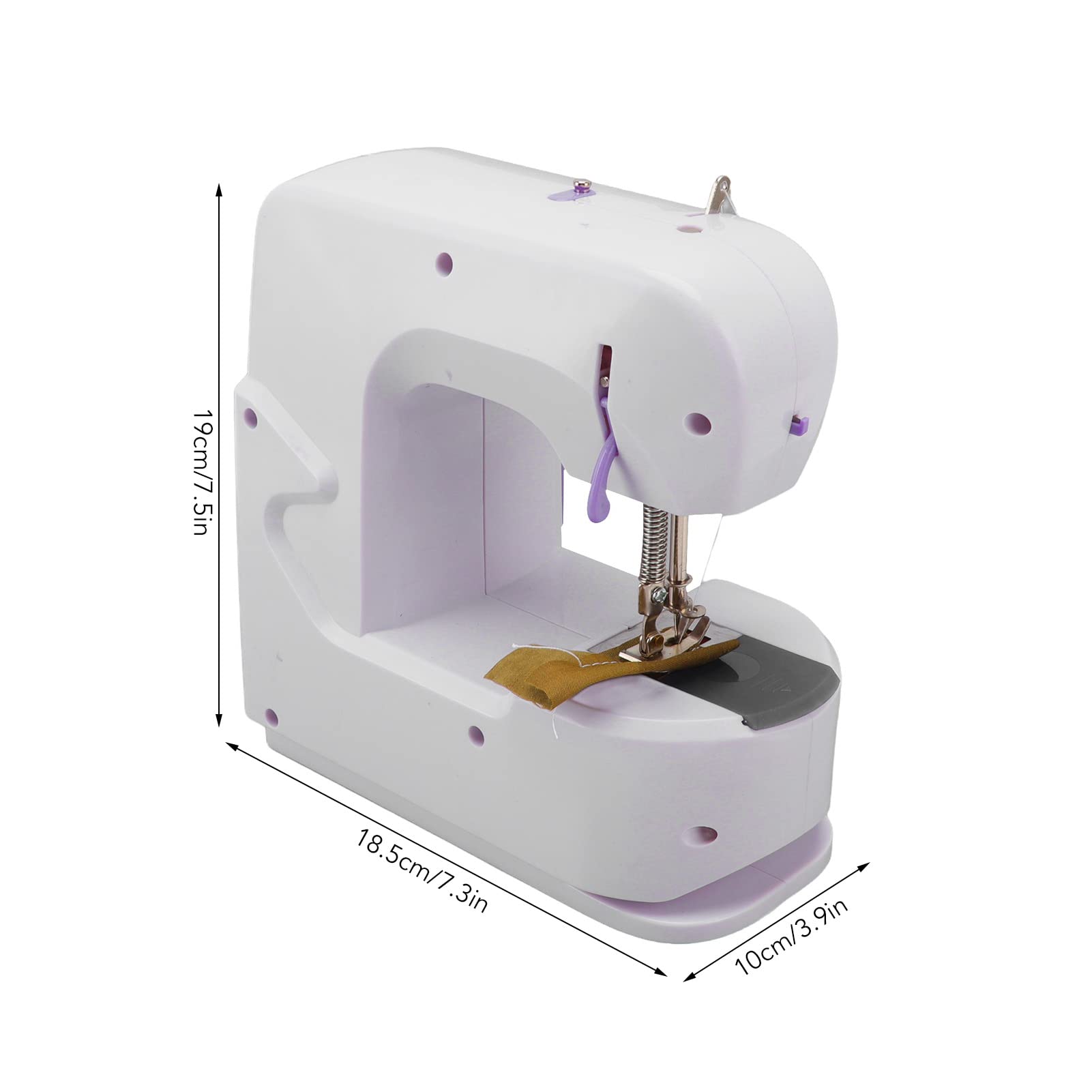 Naaimachine, Draagbare Mini Elektrische Naaimachine Met Naaiaccessoires Mini Elektrische Naaikit Voor Het Naaien Van Kleding Naaimachine, Draagbare Mini Elektrische Naaimachine Met Naaiaccessoires Mini Elektrische Naaikit Voor Het Naaien Van Kleding