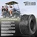 TUFFIOM 22x11.00-10 Lawn Mower Tires Set of 2, 4PR Turf Tire Lawn & Garden Tires, Compatible With Most Lawn & Garden Utility Vehicles, Tubeless