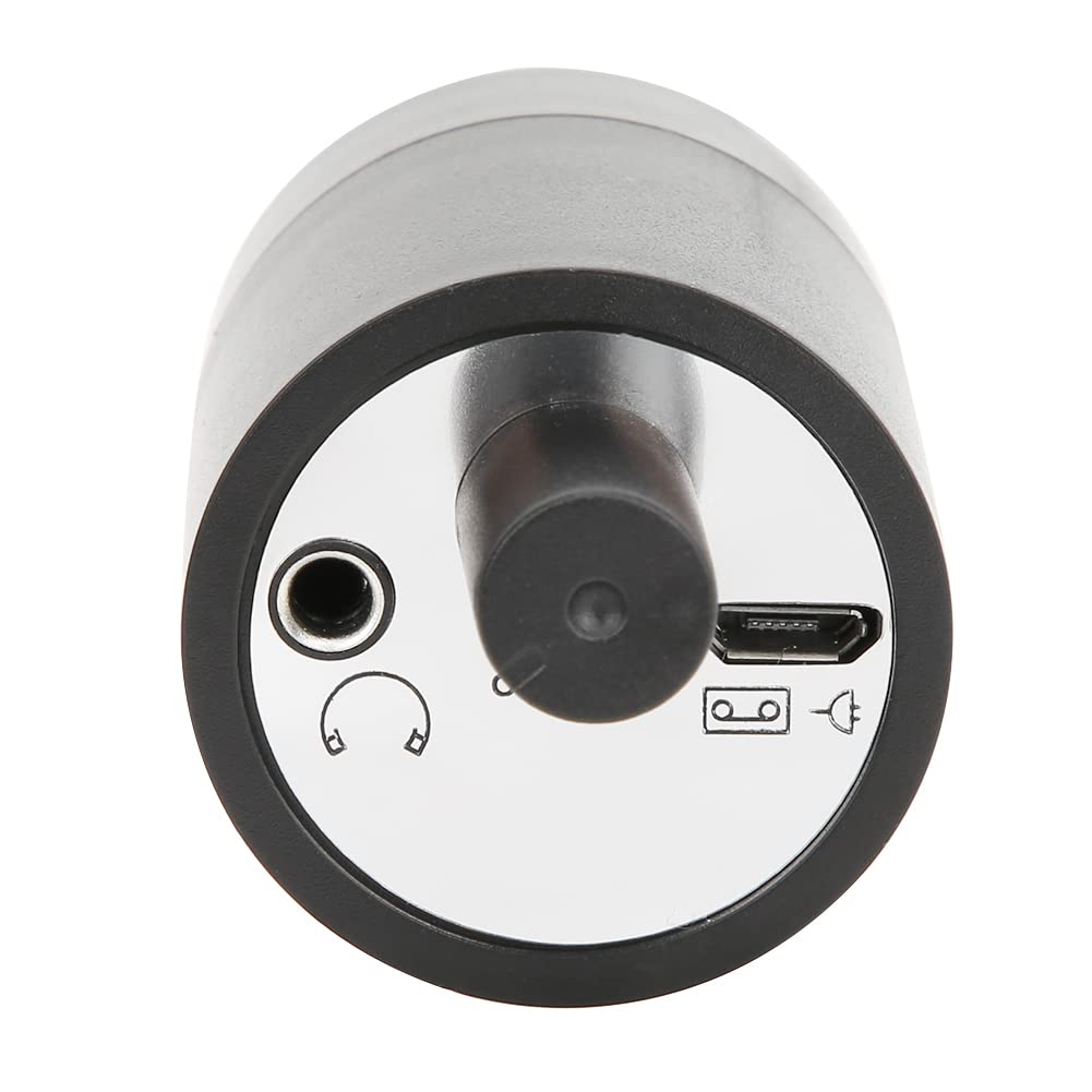 Dispositivo de Escucha de Pared, Amplificador Auditivo de Audio Mejorado a Través de Pared/Puerta, Herramienta de Voz ABS, Amplificador de Detección de Monitoreo de Voz para Detección de Fugas de