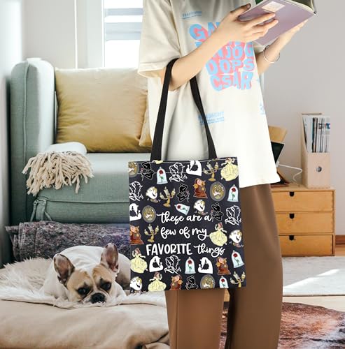 Bolso bandolera ENSIANTH inspirado en Belle Princess Lover - Cuentos de hadas - Un cuento tan antiguo como el tiempo - Viaje familiar - Bestia miniatura 2