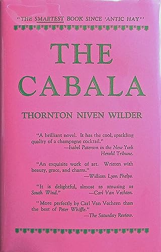 The Cabala B00085AV88 Book Cover