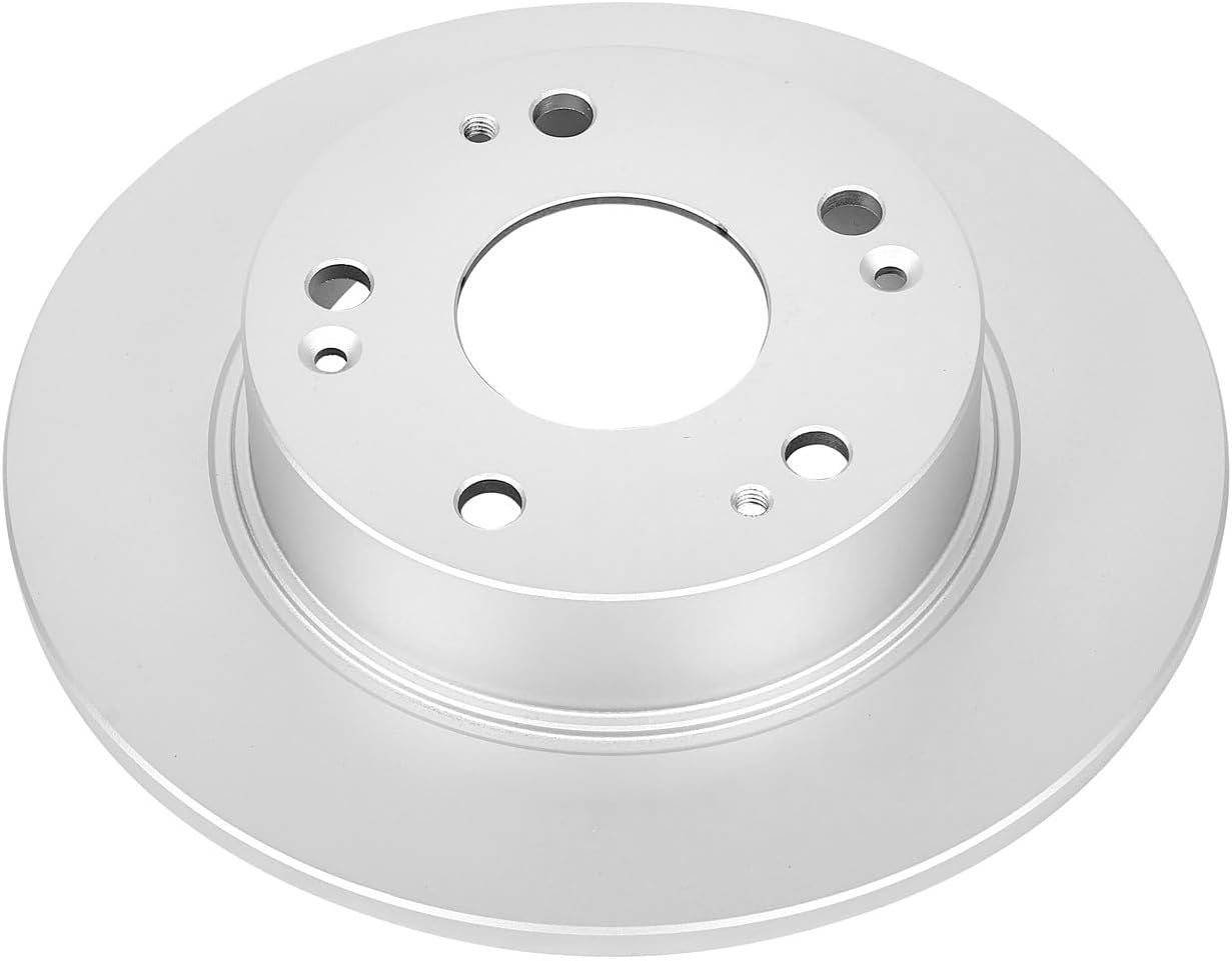 Power Stop JBR964EVC rear Evolution Genuine Geomet® Coated Brake Rotor For Acura TSX 2004-2008, Honda Accord 2003-2007 [Model Specific]