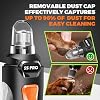 Whisper Quiet Dog Nail Grinder with 4 LED Lights, Safe & Stress-Free for Sensitive Dogs Cats of All Breeds & Sizes, 3 Grinding Bits, 3-Speed, Pet Nail Trimmers, Rechargeable Painless Grooming Kit