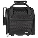 Travelon Wheeled Underseat Carry-On with Back-Up Bag