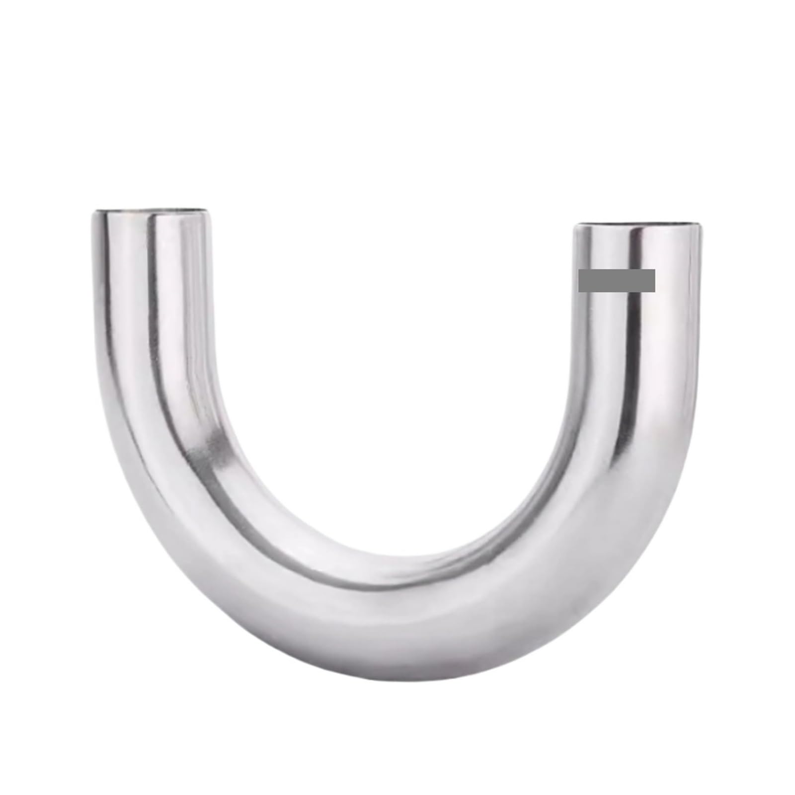 QWZTAEOZA 76mm OD Butt Weld 180 Degree Bend SUS304 Stainless Pipe Fitting Connector