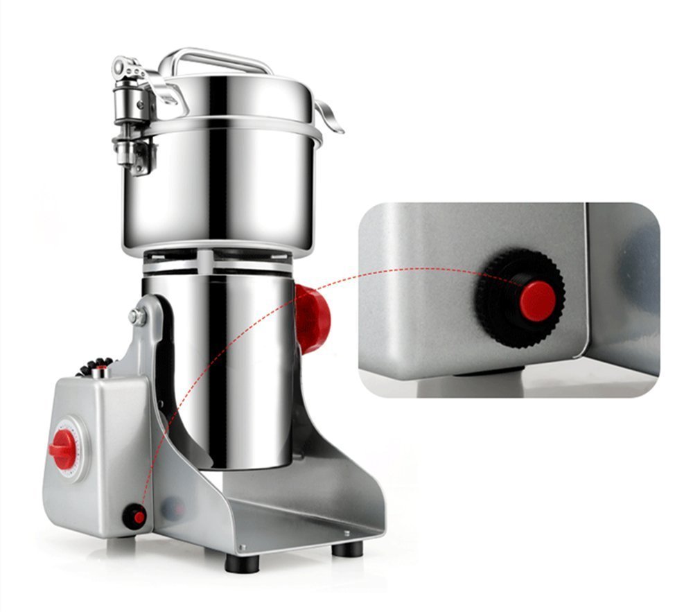 Amoladora médica de Alta Velocidad de la Hierba del Molino de la Familia del Molino de la Amoladora del Acero Inoxidable 700G, pulverizador