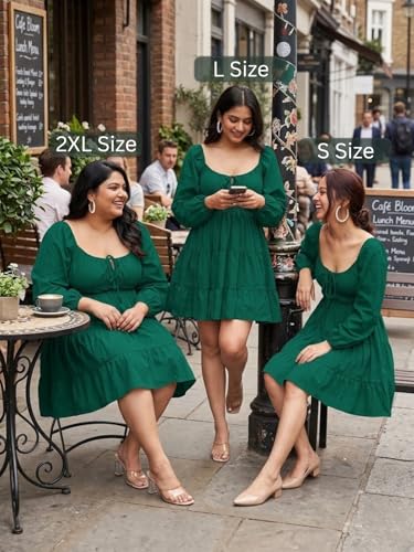 Image of Leriya Fashion Mini Dress for Women | One Piece Dresses for Womens | Stylish Dress for Woman |Mini Dresses Rayon for Women Stylish |Summer Casual Outfit Wear Events, Date & Evening Look