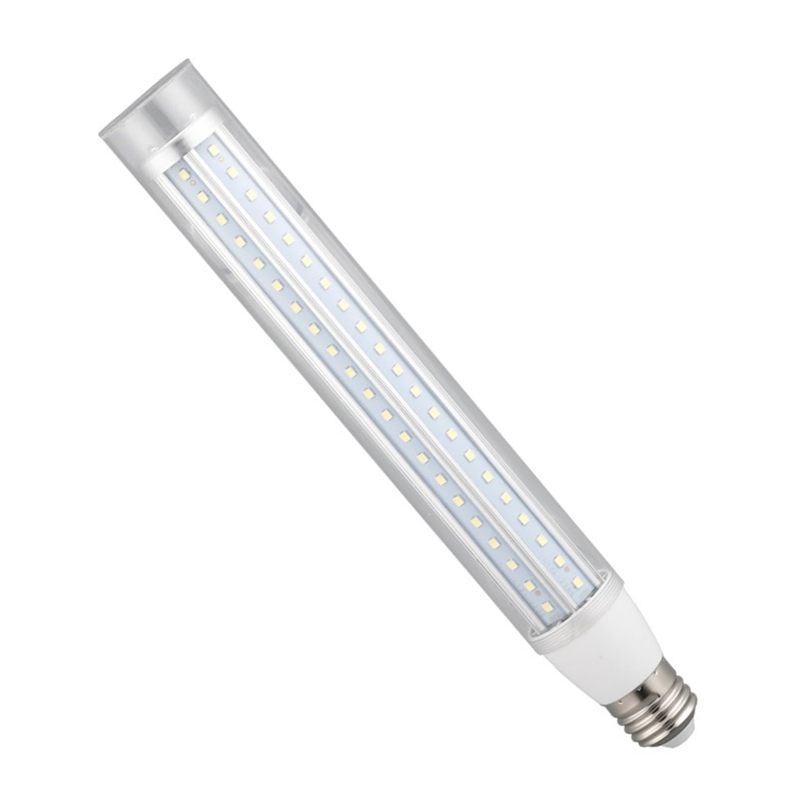 2 Pz E27 LED Mais Luce Lunga E Sottile 20 W Spina Orizzontale Lampada Strada Paesaggio Lampadina A Led 3000 K 6000 Illuminazione Ad Alta Resa Cromatica(Warm White)