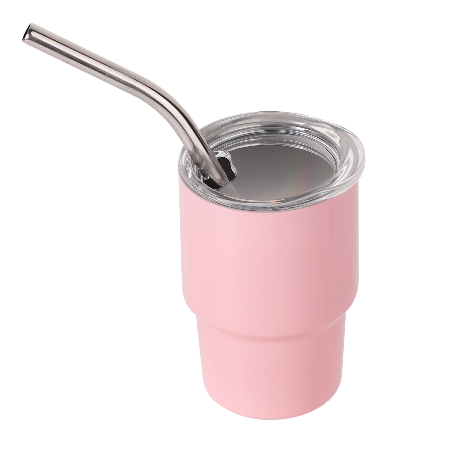 Set Bicchierini Da Shot 88,7ml In Acciaio Inossidabile - Con Coperchio E Cannuccia, Isolati A Doppio Strato, Per Cocktail, Caffè, Regalo Divertente