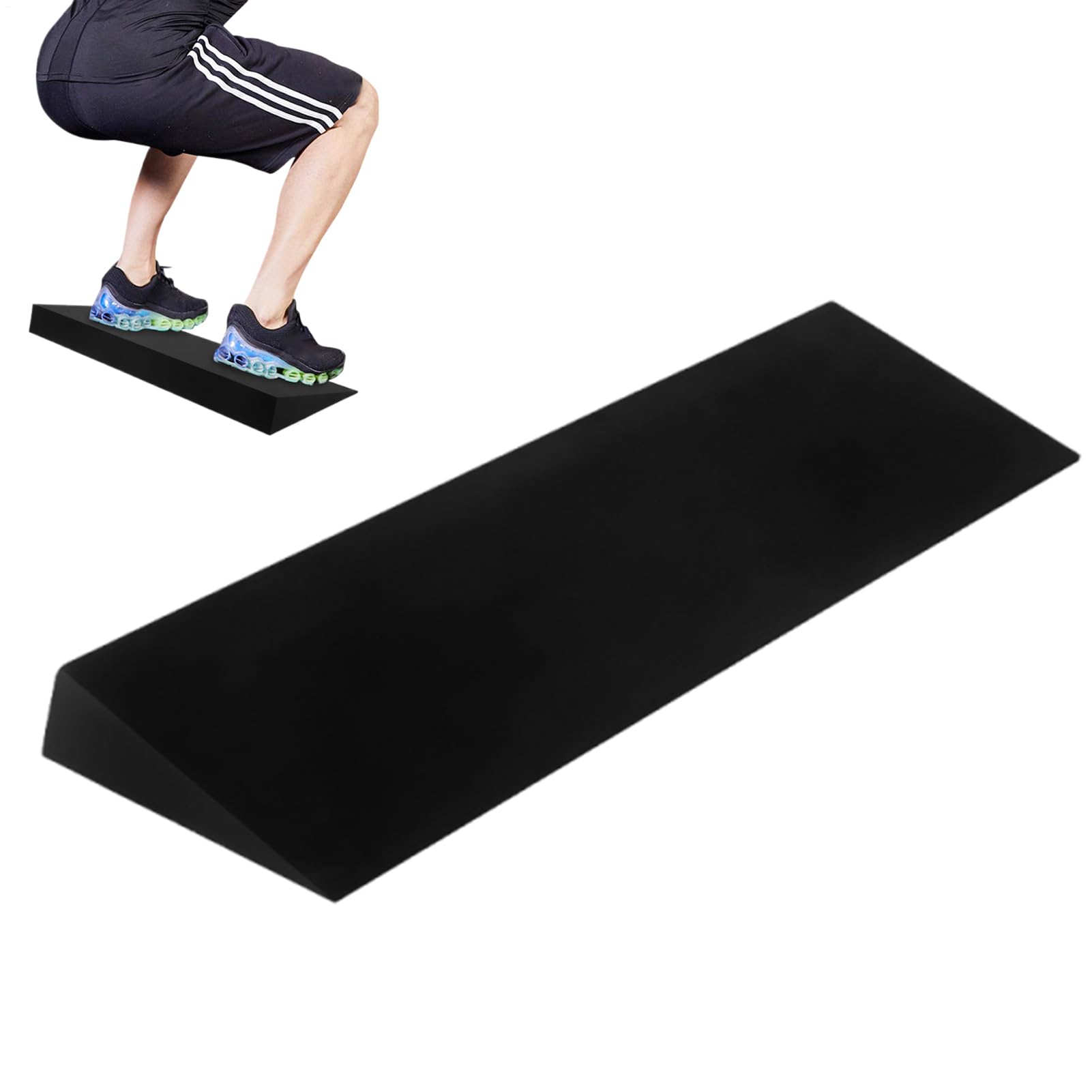 Squat Wedge - Angles Squat Wedge Block | Slant Board | EVA Riser Block | Non-Slip Slanting Yoga Stretching Equipment For Heel Elevated Weightlifting Calf Stretcher Home Exercise,Squats,Leg Extender