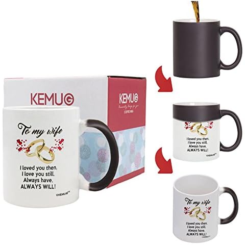 KeMug Heat Colour Changing Mug for My Wife Cover
