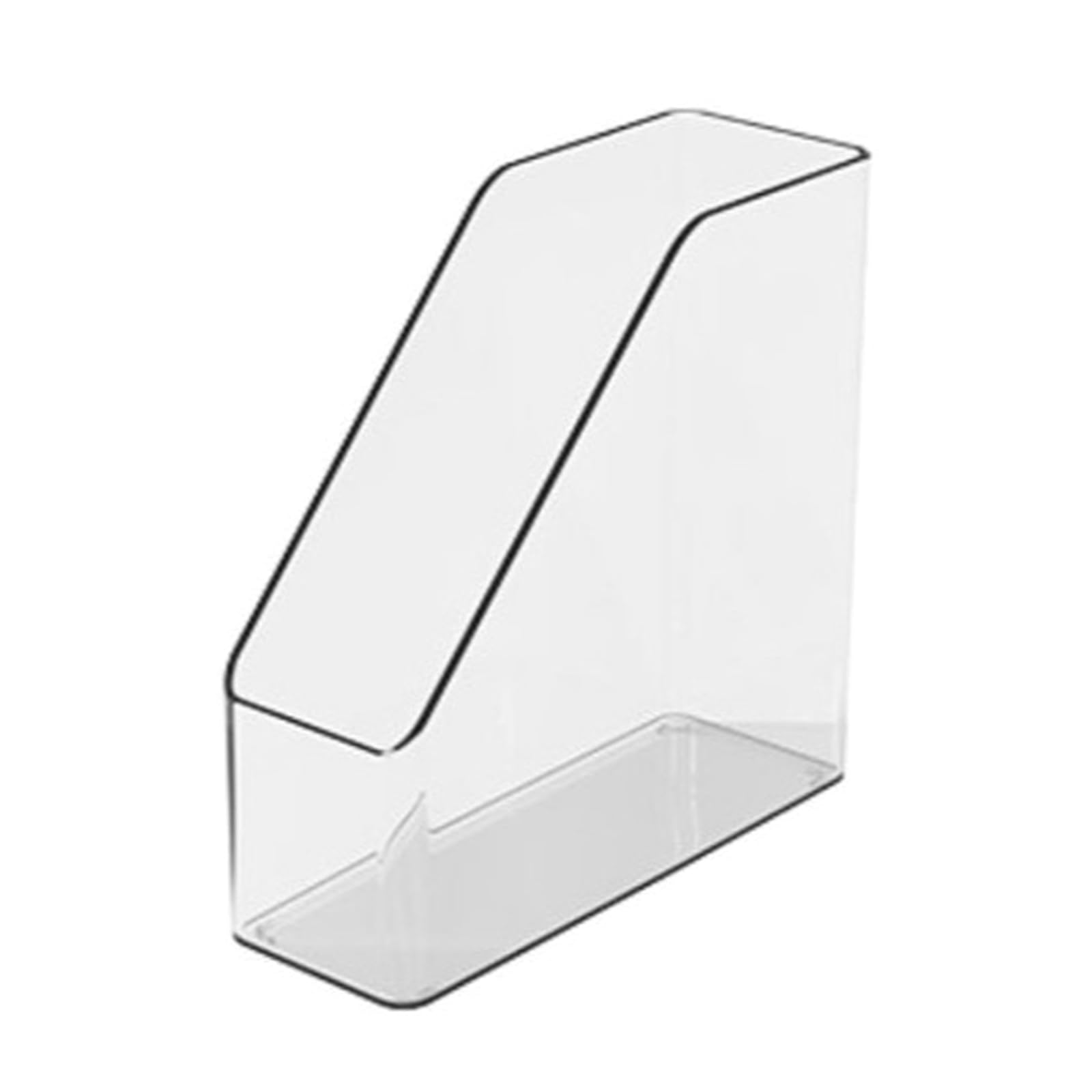 File Organizers Desk Clear Magazine Holder Rack Desk File Office Folder Organizers Vertical Organizers File Sorters