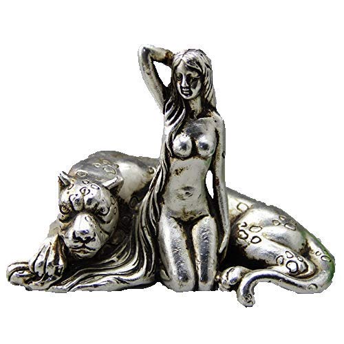 Statues de beauté et de bête H3TF5J collection chinoise en cuivre sculpté