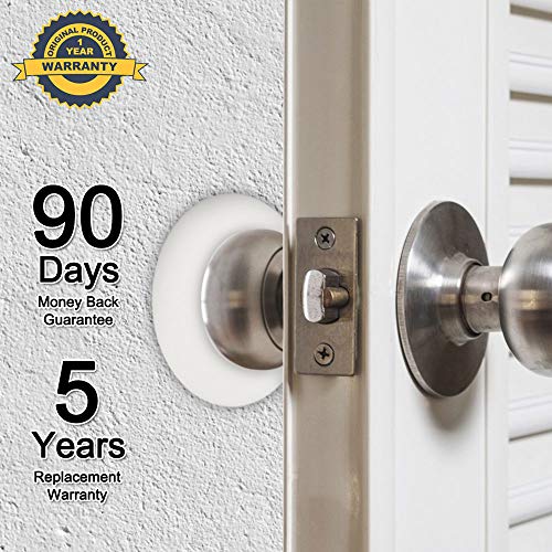 Door Stopper Wall Protector 4 PCS 3.15", Larger Silicone Door Handle Bumper, Wall Protectors with Self Adhesive 3M Sticker for Protecting Wall - Image 8