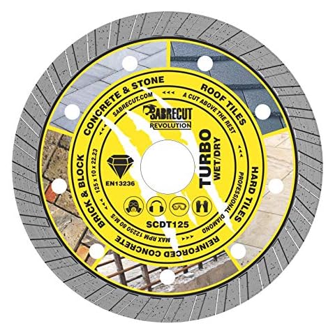 SabreCut Turbo Diamond Cutting Disc 125mm Cover