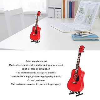 Modèle de Guitare électrique Miniature, Ornement de Guitare en Bois pour Décorations de Fête D’anniversaire D’enfants - Les Beatles, Paul McCartney, John Lennon, RIngo Starr, George Harrison Modèle de Guitare électrique Miniature, Ornement de Guitare en Bois pour Décorations de Fête D'anniversaire D'enfants – Image 5