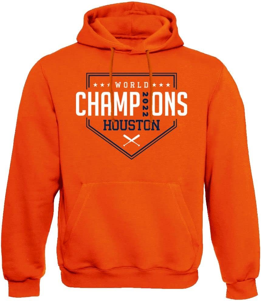 2022 World Champions Men's Hoodie Sweatshirt for Baseball Fans