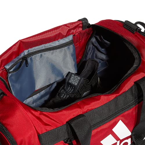 adidas Defender 4 Small Duffel Bag, Team Power Red