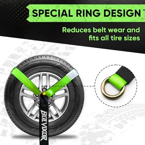 Car Tie Down Straps 4 Pack