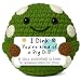 YUEYUQIU Positive Crochet Pickleball Gifts for Women Men - Inspirational Support Gift for Friends Coach Team Coworker Teenage Boss, Handmade Crochet Pickleball - Funny Pickle Gift for Her Him