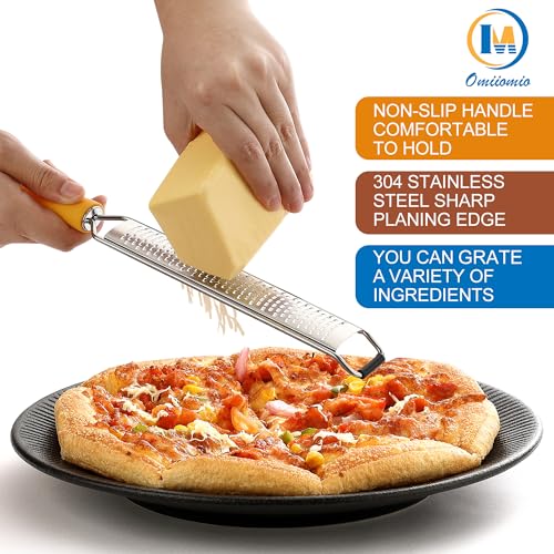 Lemon-Zester-Heavy-Duty-Cheese-Grater-Vegetable-Grater--Parmesan-Cheese-Lemon-Garlic-Nutmeg-Chocolate-Fruits-Vegetables-Ginger-Grater-Cheese-Shredder-Stainless-Steel-Grater
