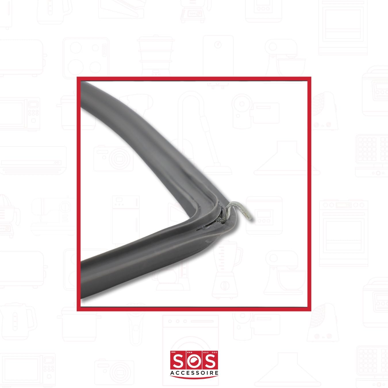 Guarnizione Porta Forno Originale BOSCH - Ricambio 00491638 Per Forni E Piani Cottura - Foto 2