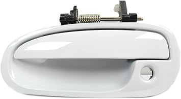 Amazon Com Motorking B4124 Door Handle 96 00 Outside Front Left Nh578 Taffeta White For 96 00 Honda Civic Automotive