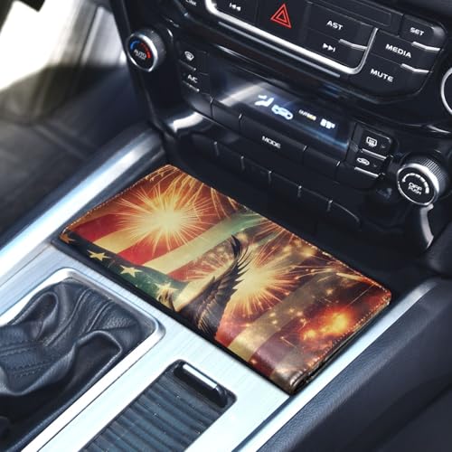 Organizador para carro de cuero miniatura 4