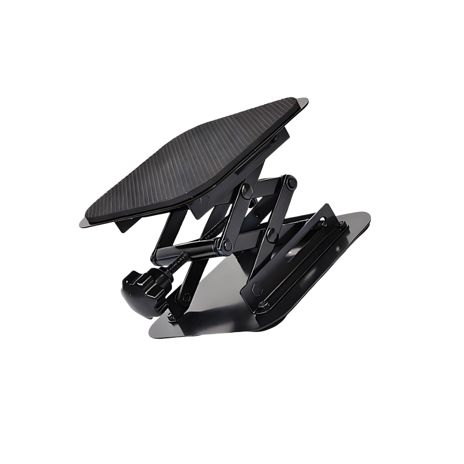 Multipurpose Carbon Steel Lift Platform for Science Appliances and Carving Tools Wide Multiuse Carbon Steel Scissor Lift Stand for Science Experiments and Appliances with Smoothly Height