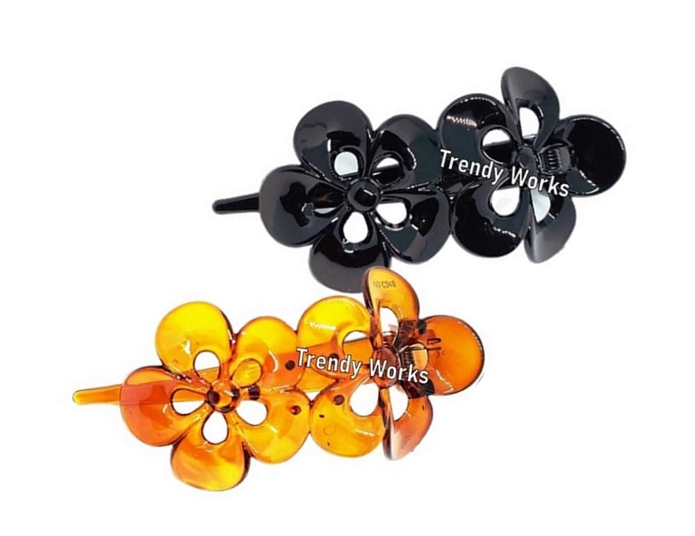 Trendy Works 1 Piece Leaf Shape Hair Clutcher Hair Juda Claw Hair Accessories for Women Girls (Black) (B09Y2XJ3QY) Amazon Price History, Amazon Price Tracker